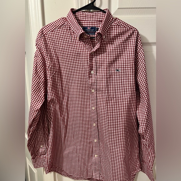 VINEYARD VINES BY SHEP & JAN CLASSIC FIT TUCKER SHIRT SIZE LARGE - Picture 1 of 7